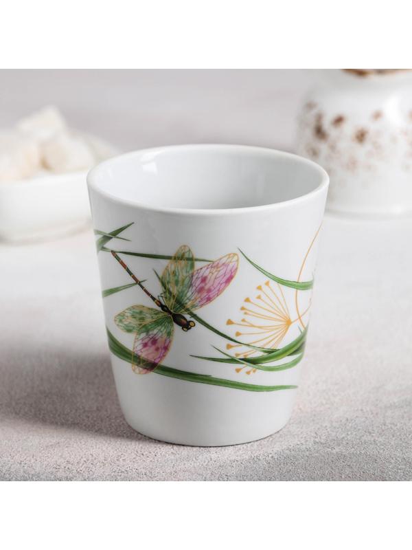 Кружка «Стрекоза», 300 мл, фарфор