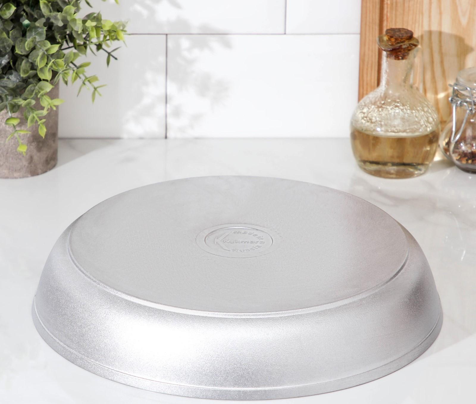 Сковорода, d=30 см, цвет хромированный