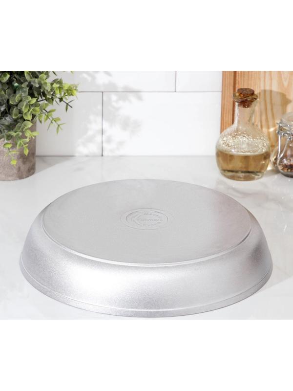 Сковорода, d=30 см, цвет хромированный