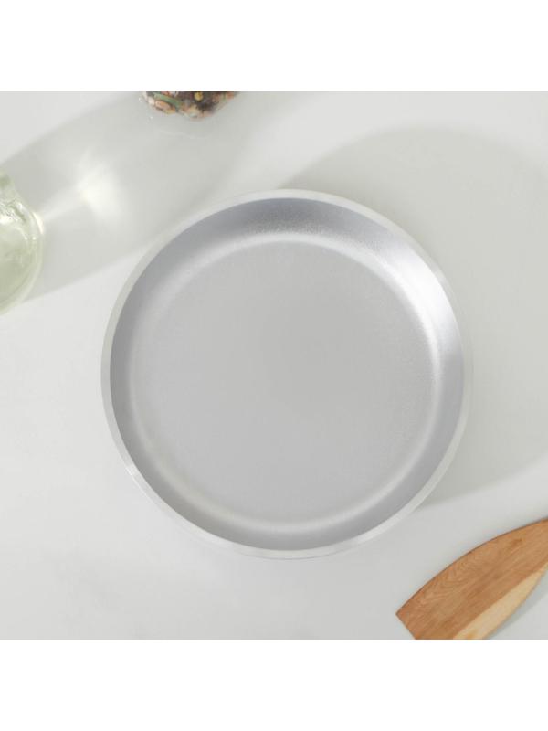 Сковорода, d=18 см, цвет хромированный