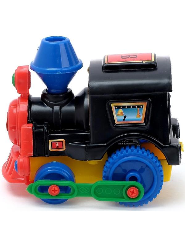 Паровоз инерционный «Классический», цвета МИКС