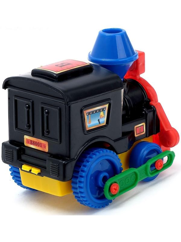 Паровоз инерционный «Классический», цвета МИКС