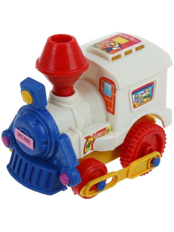 Паровоз инерционный «Классический», цвета МИКС