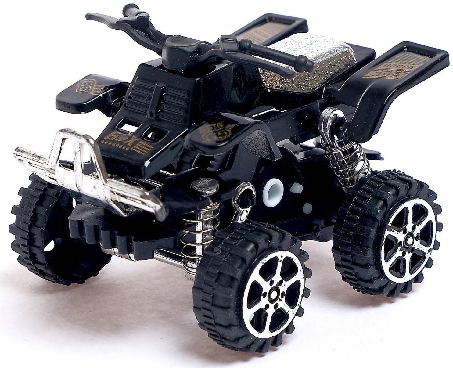 Мотоцикл инерционный «Квадрик», цвета МИКС