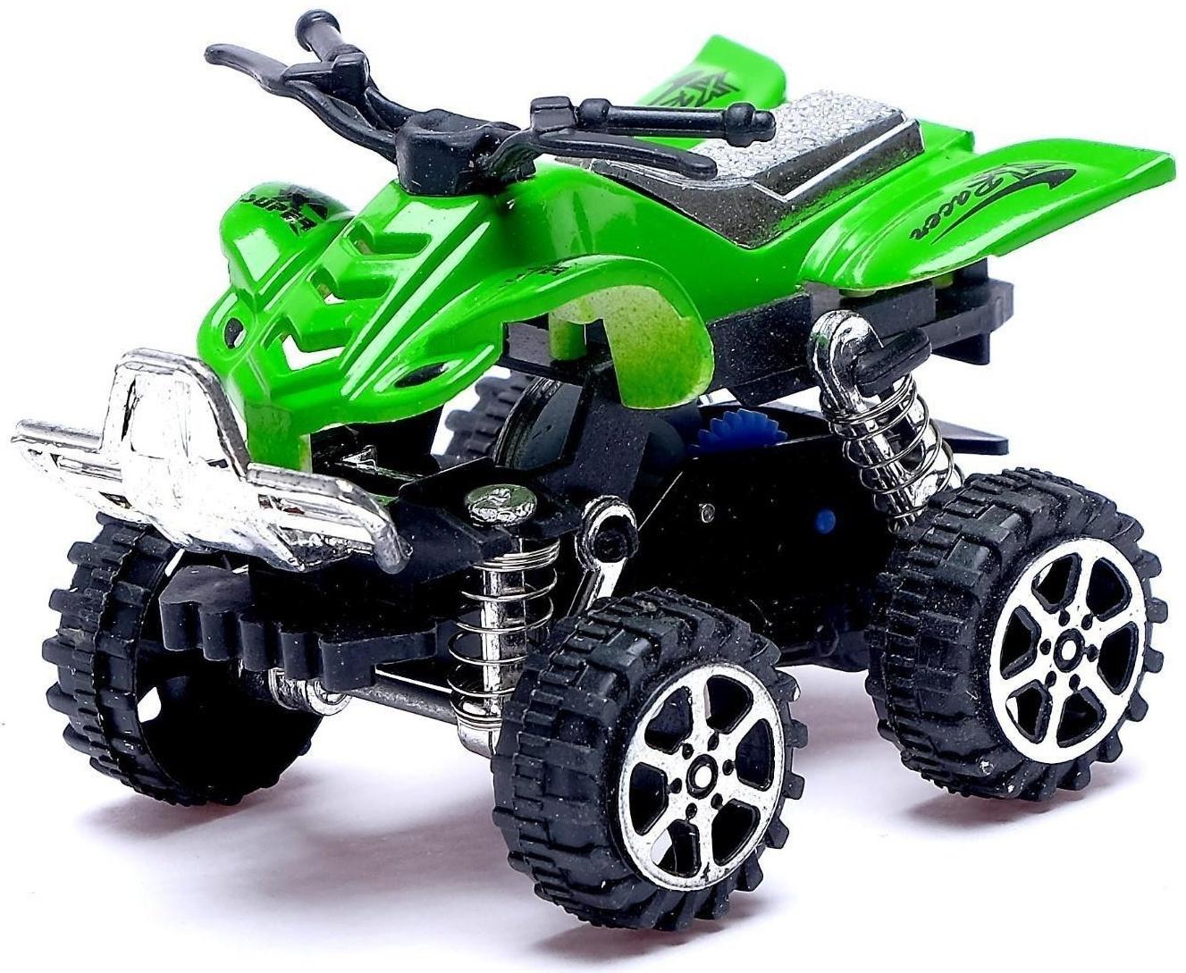 Мотоцикл инерционный «Квадрик», цвета МИКС