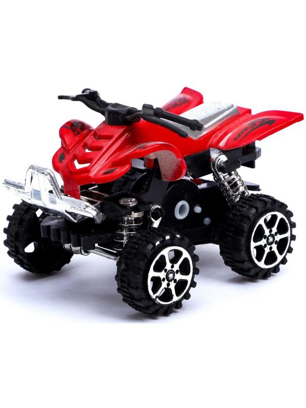 Мотоцикл инерционный «Квадрик», цвета МИКС