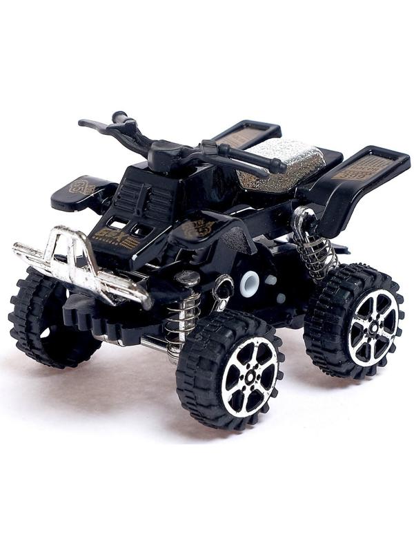 Мотоцикл инерционный «Квадрик», цвета МИКС