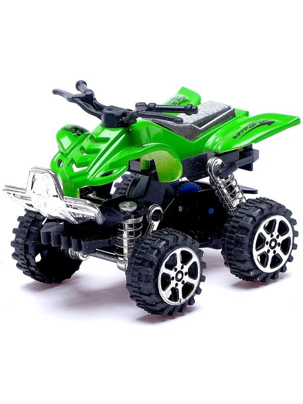 Мотоцикл инерционный «Квадрик», цвета МИКС