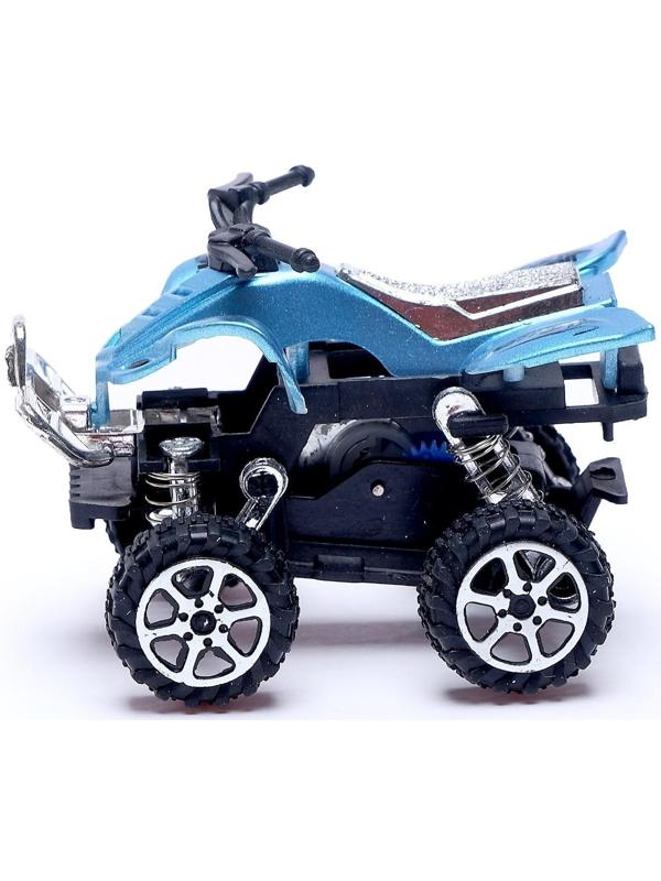 Мотоцикл инерционный «Квадрик», цвета МИКС