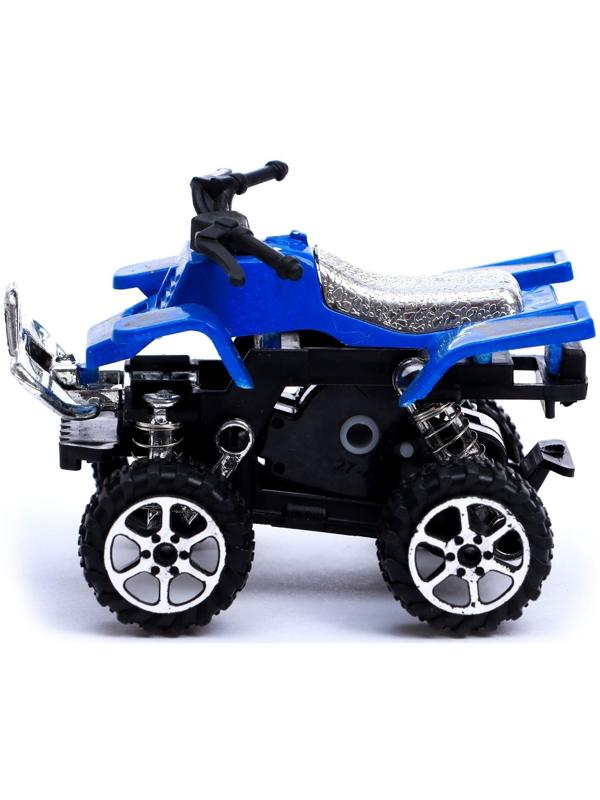 Мотоцикл инерционный «Квадрик», цвета МИКС