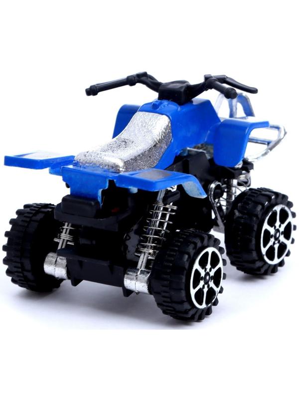 Мотоцикл инерционный «Квадрик», цвета МИКС