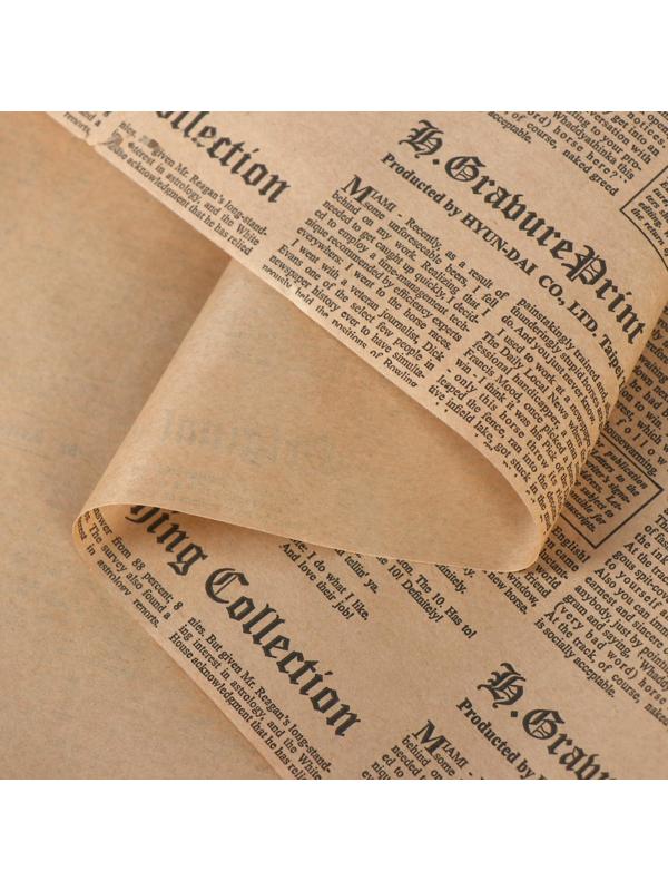 Бумага упаковочная крафт 