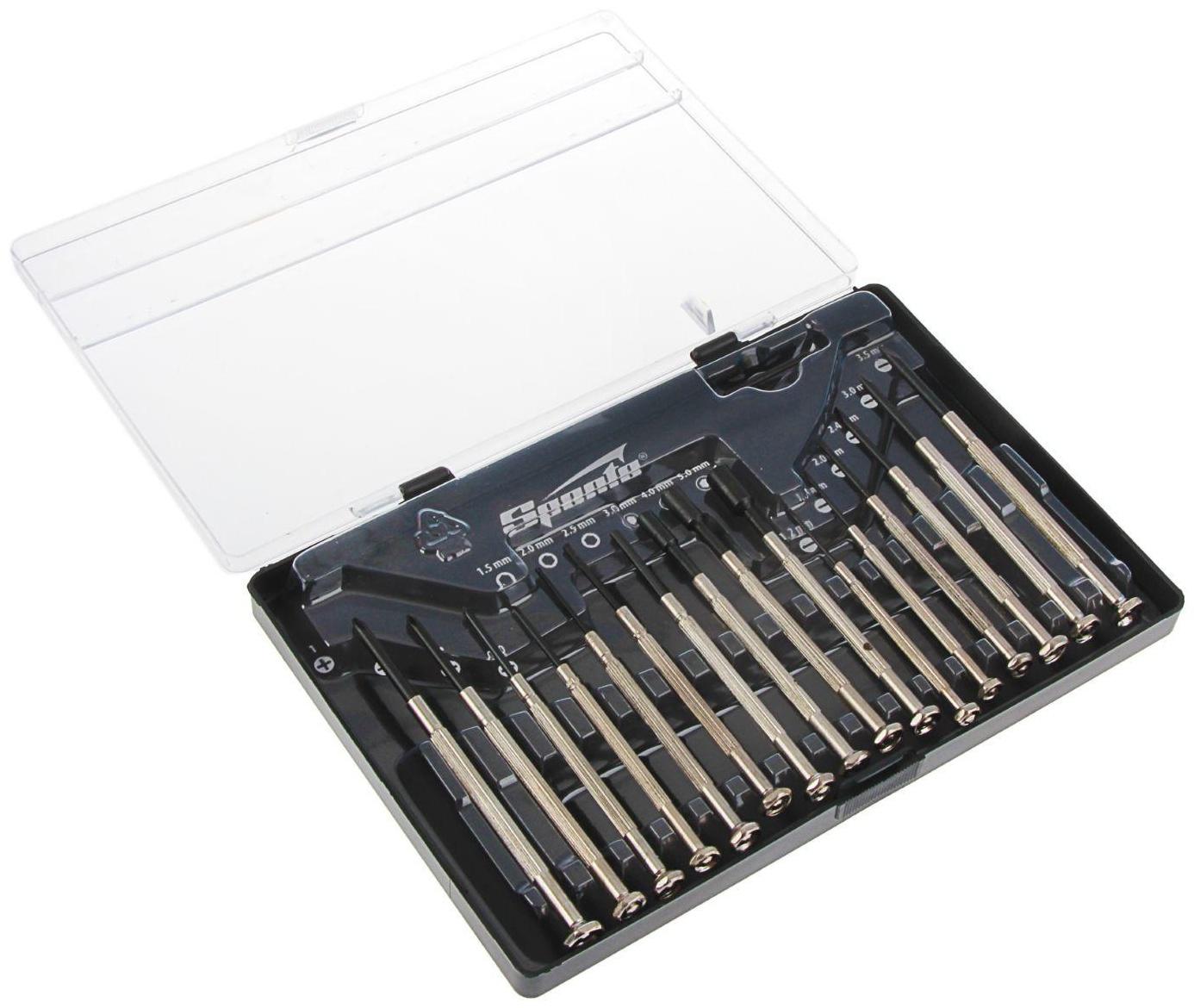 Набор отверток Sparta, 16 шт., для точной механики