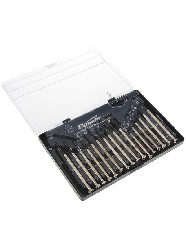 Набор отверток Sparta, 16 шт., для точной механики