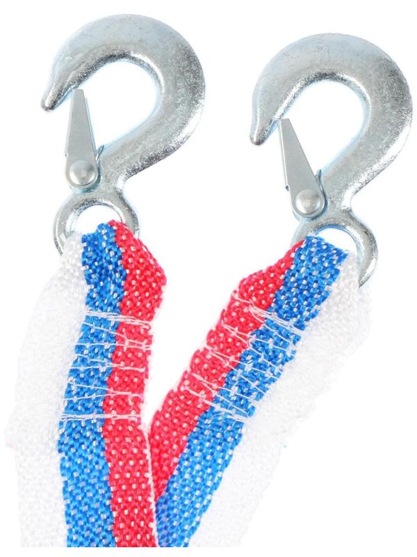 Трос-лента буксировочный TORSO Standart, 5 т, 4.5 м, 2 крюка