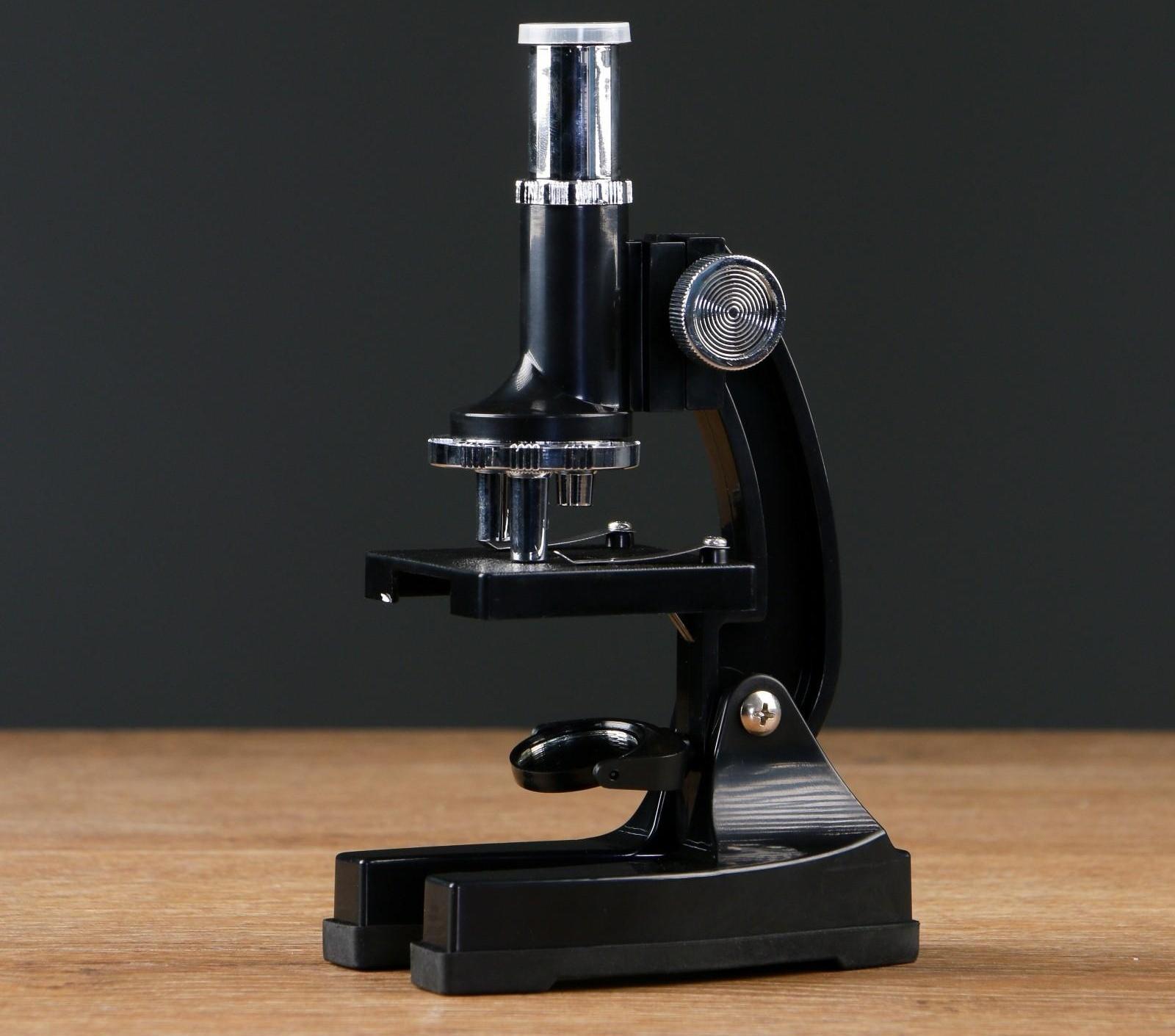 Микроскоп, кратность увеличения 450х, 200х, 100х