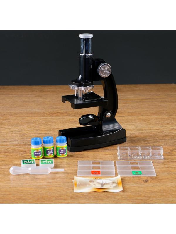 Микроскоп, кратность увеличения 450х, 200х, 100х