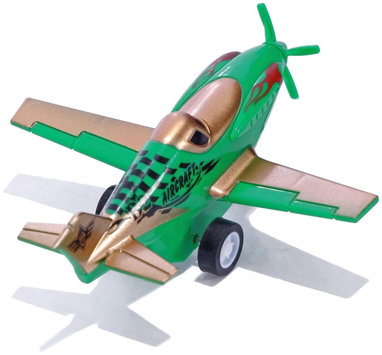 Самолёт инерционный «Воздушный герой», МИКС