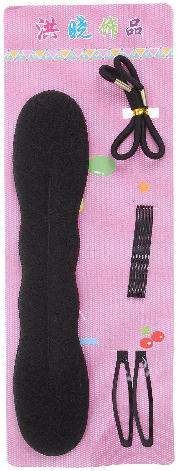 Набор для создания прически (твистер, 8 неведимок, 2 резинки)