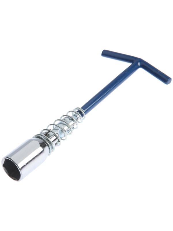 Ключ свечной ТУНДРА, с карданным шарниром, 21 мм