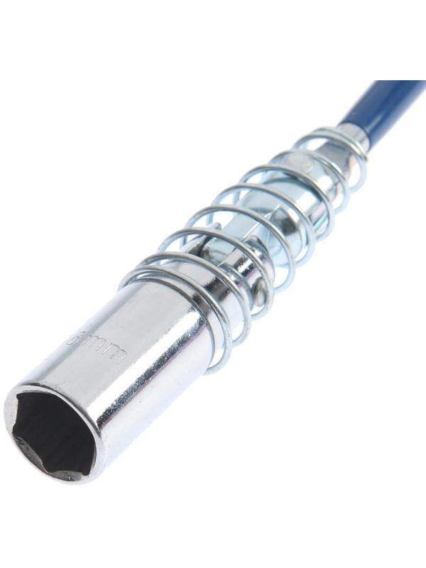 Ключ свечной ТУНДРА, с карданным шарниром, 16 мм