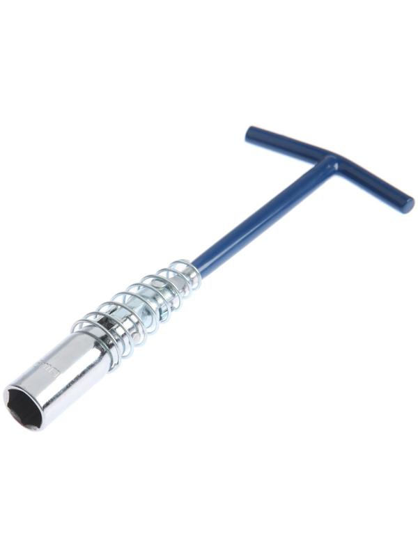 Ключ свечной ТУНДРА, с карданным шарниром, 16 мм