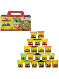 Пластилин Play-doh, набор 20 баночек
