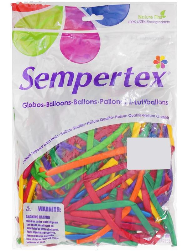 Шар для твистинга 260, металл, набор 100 шт., цвета МИКС