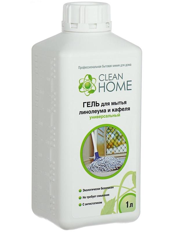 Средства для мытья полов Clean home, для линолеума и кафеля, 1 л