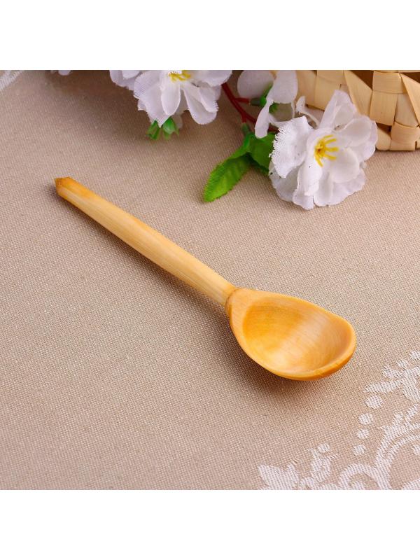 Ложка деревянная, чайная, варёная