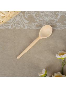 Ложка деревянная, чайная, без росписи