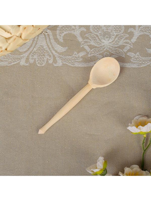 Ложка деревянная, чайная, без росписи