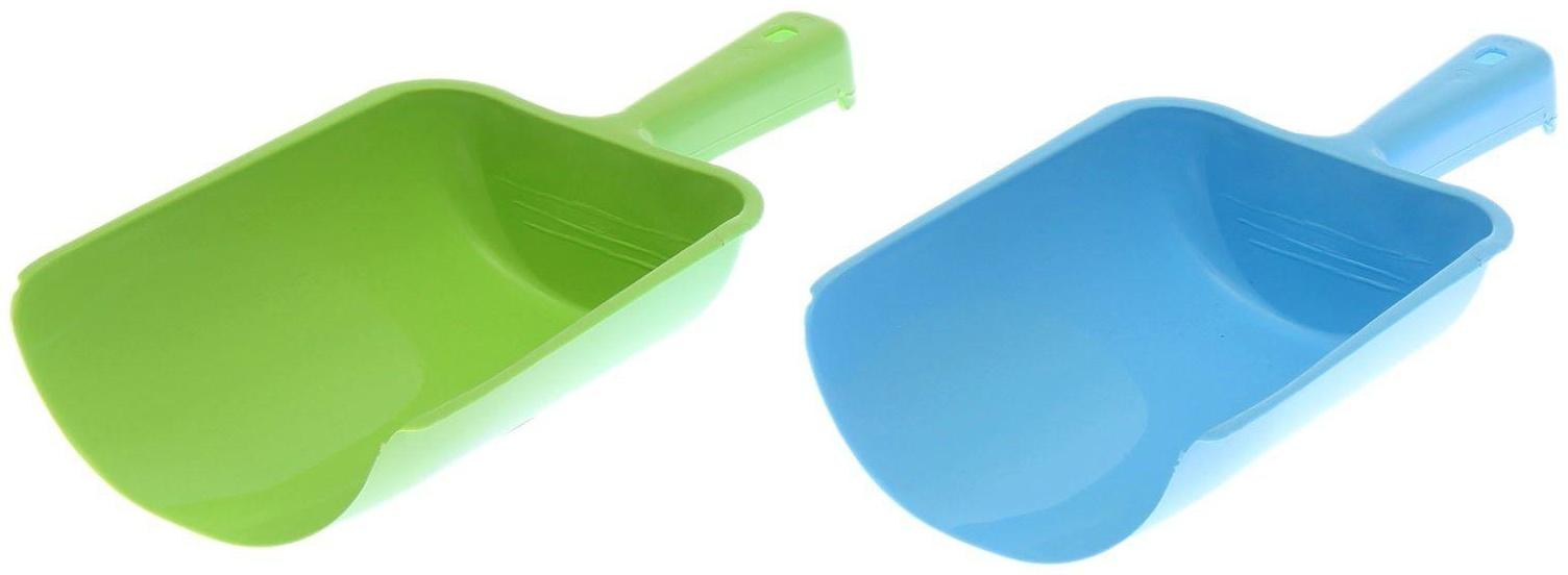 Совок для сыпучих продуктов, 1 л, цвет МИКС