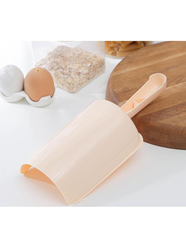 Совок для сыпучих продуктов, 1 л, цвет МИКС
