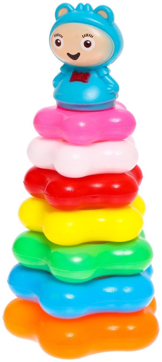 Пирамидка «Карапуз», 7 колец
