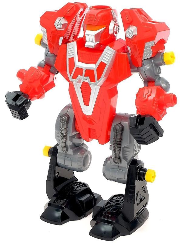 Конструктор-машина «Мега робот», 3 в 1, со световым шуруповёртом, работает от батареек