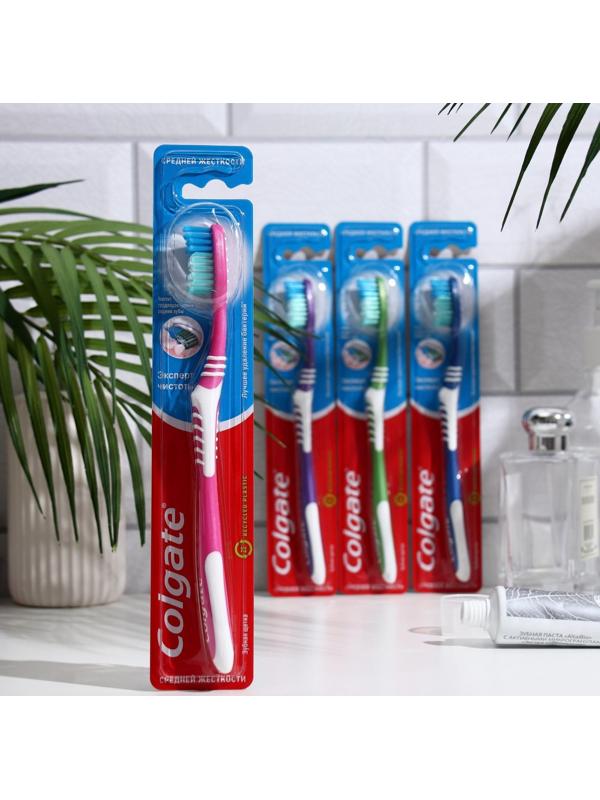 Зубная щётка Colgate «Эксперт чистоты», средней жёсткости