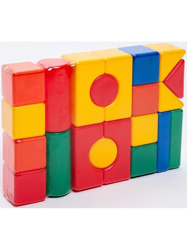 Строительный набор, 21 элемент, 6 х 6 см