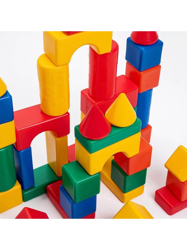 Строительный набор, 21 элемент, 6 х 6 см