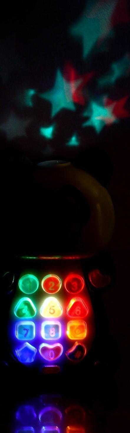 Игрушка музыкальная обучающая «Панда», с проектором, работает от батареек