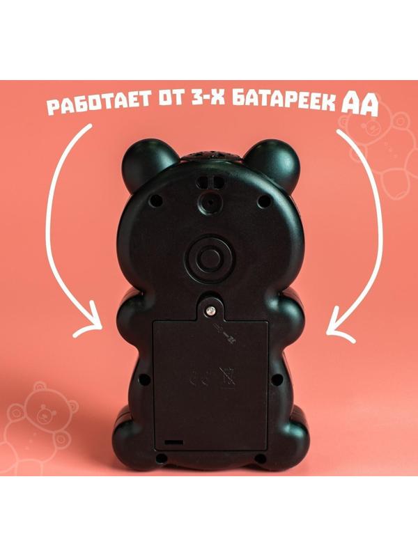 Игрушка музыкальная обучающая «Панда», с проектором, работает от батареек