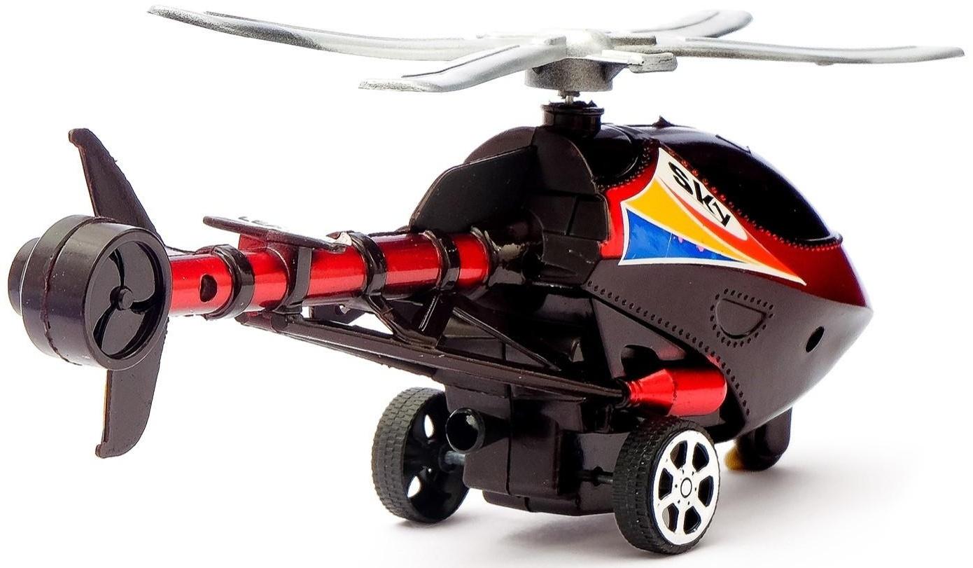 Вертолет заводной «Спасательный», набор 2 шт., МИКС