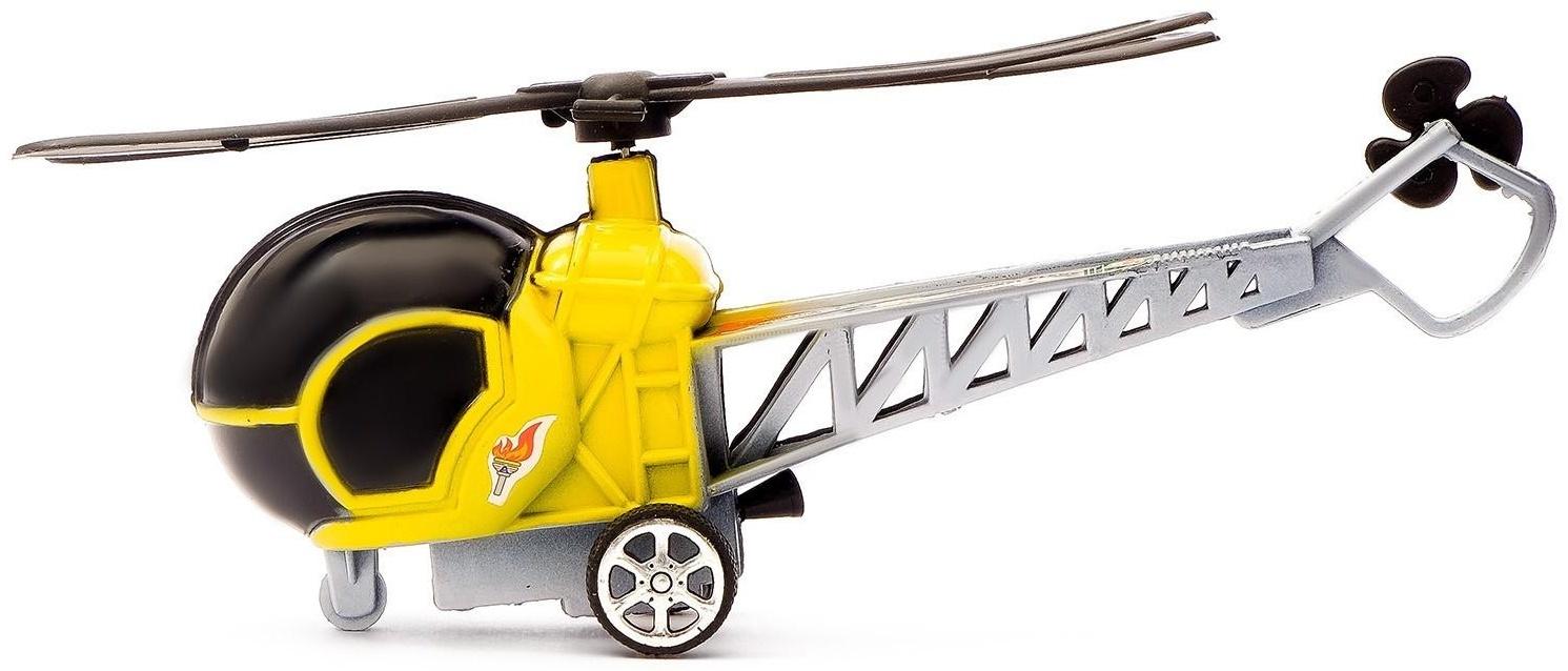 Вертолет заводной «Спасательный», набор 2 шт., МИКС