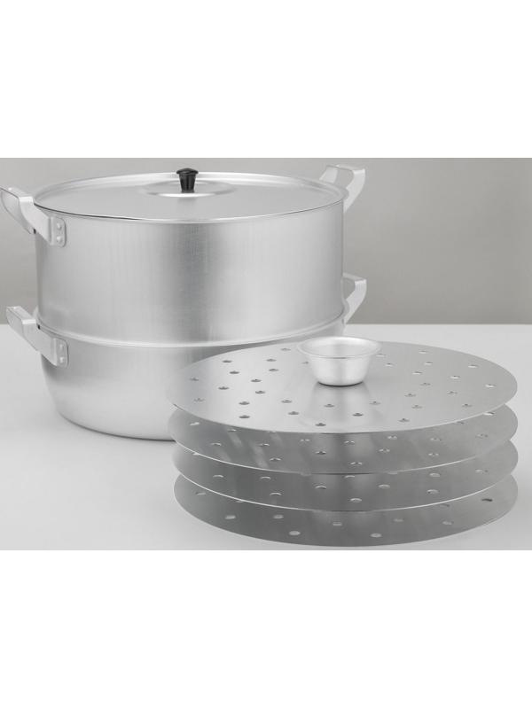 Мантоварка SCOVO, 15 л, d=34 см, 4 диска