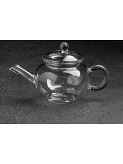 Чайник стеклянный заварочный Доляна «Дамбо», 250 мл, металлическое сито