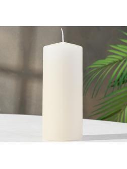 Свеча - цилиндр, 7х17 см, 50 ч, 515 г, слоновая кость