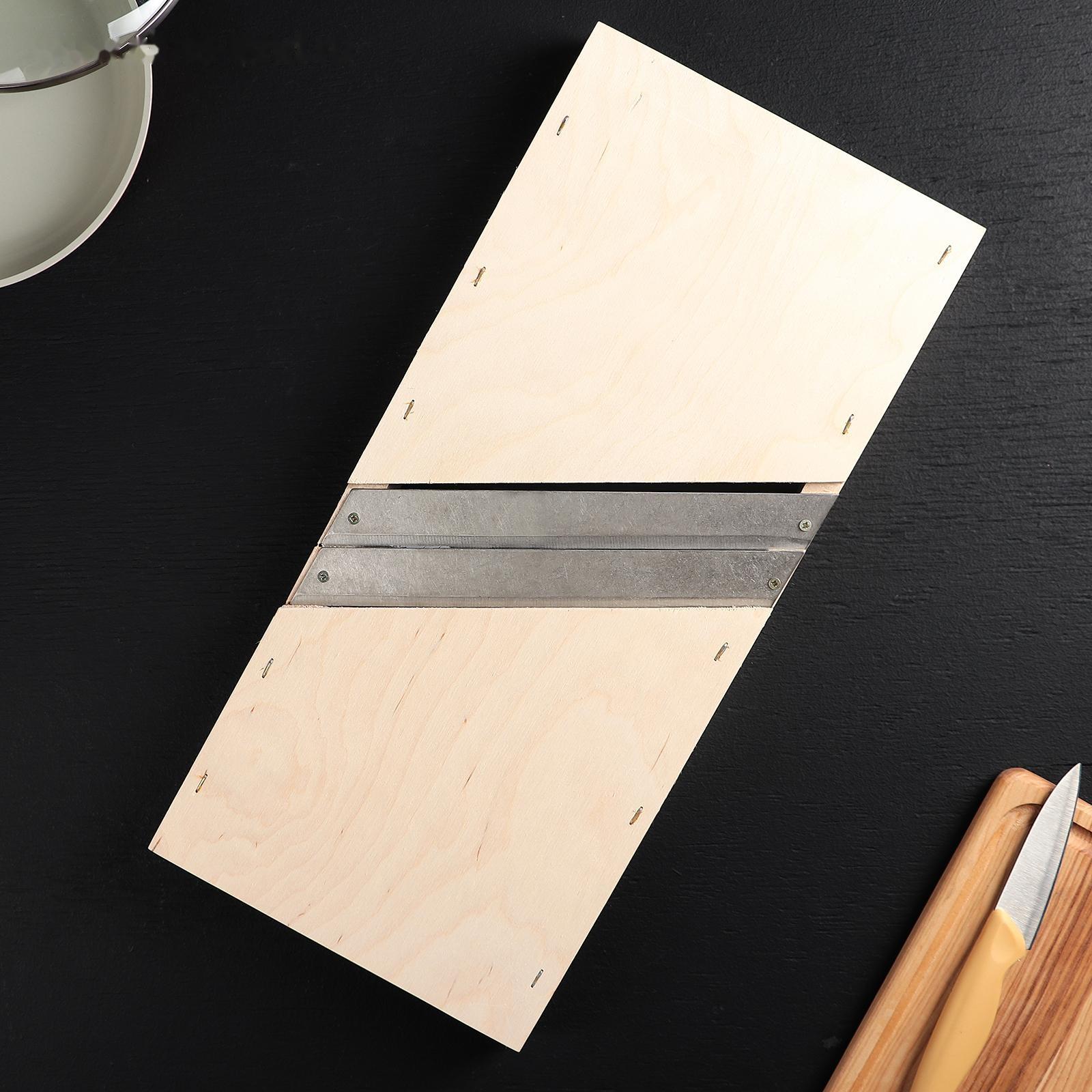 Шинковка «Берёзка», большая, 2 лезвия, 54×5×21,5 см