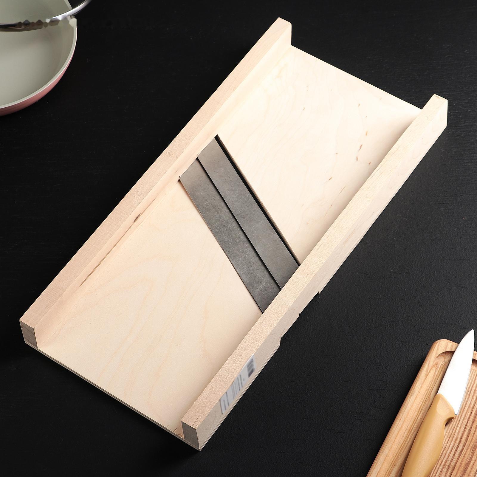 Шинковка «Берёзка», большая, 2 лезвия, 54×5×21,5 см