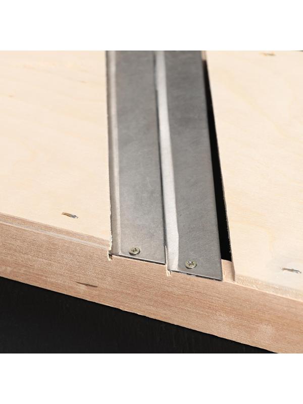 Шинковка «Берёзка», большая, 2 лезвия, 54×5×21,5 см