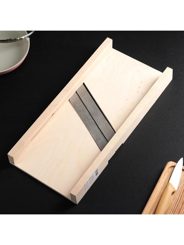 Шинковка «Берёзка», большая, 2 лезвия, 54×5×21,5 см